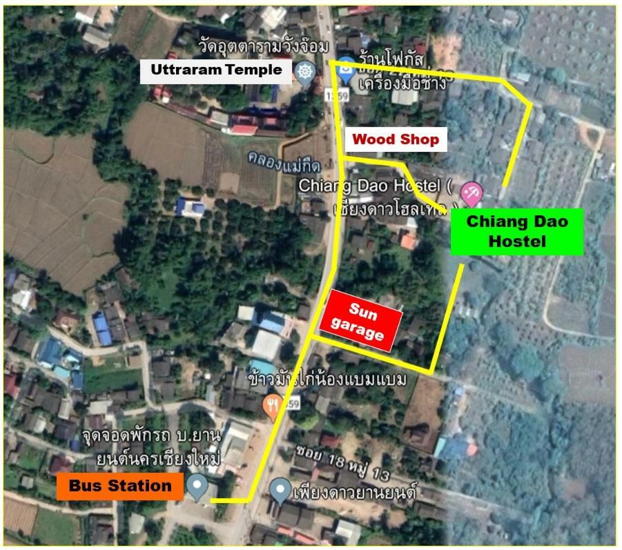 Chiang Dao Hostel מראה חיצוני תמונה